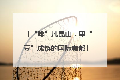 “啡”凡昆山：串“豆”成链的国际咖都