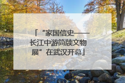 “家国信史——长江中游简牍文物展”在武汉开幕