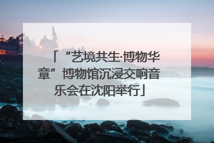“艺境共生·博物华章”博物馆沉浸交响音乐会在沈阳举行