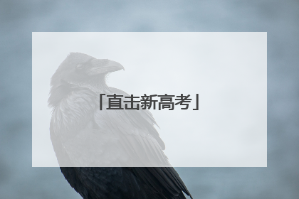 直击新高考