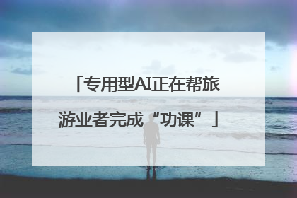 专用型AI正在帮旅游业者完成“功课”