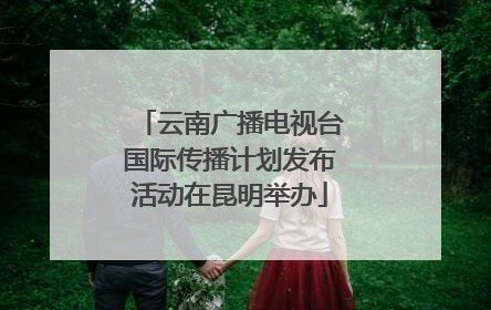 云南广播电视台国际传播计划发布活动在昆明举办