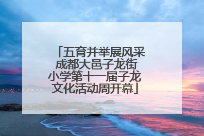 五育并举展风采 成都大邑子龙街小学第十一届子龙文化活动周开幕