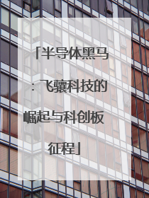 半导体黑马：飞骧科技的崛起与科创板征程