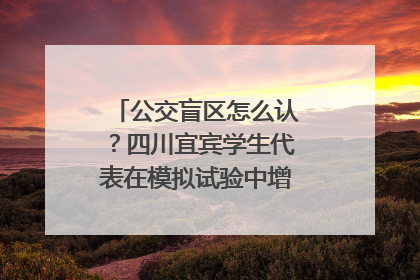 公交盲区怎么认？四川宜宾学生代表在模拟试验中增强乘车安全意识