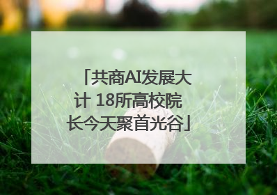 共商AI发展大计 18所高校院长今天聚首光谷