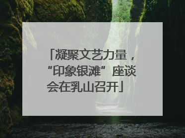 凝聚文艺力量，“印象银滩”座谈会在乳山召开