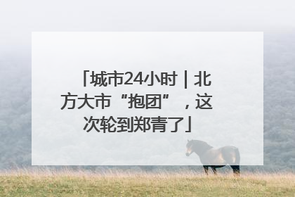 城市24小时｜北方大市“抱团”，这次轮到郑青了