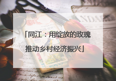 同江：用绽放的玫瑰 推动乡村经济振兴