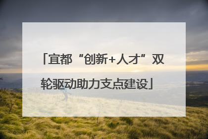 宜都“创新+人才”双轮驱动助力支点建设