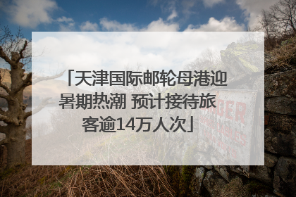 天津国际邮轮母港迎暑期热潮 预计接待旅客逾14万人次