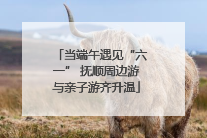 当端午遇见“六一” 抚顺周边游与亲子游齐升温