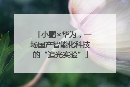 小鹏×华为，一场国产智能化科技的“追光实验”