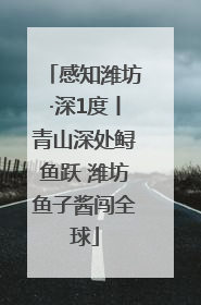 感知潍坊·深1度丨青山深处鲟鱼跃 潍坊鱼子酱闯全球