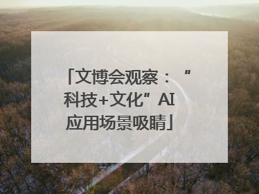 文博会观察：“科技+文化”AI应用场景吸睛
