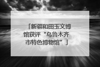 新疆和田玉文博馆获评“乌鲁木齐市特色博物馆”