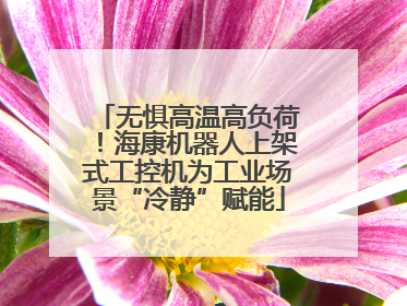 无惧高温高负荷！海康机器人上架式工控机为工业场景“冷静”赋能