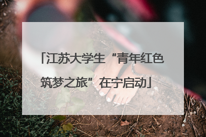 江苏大学生“青年红色筑梦之旅”在宁启动