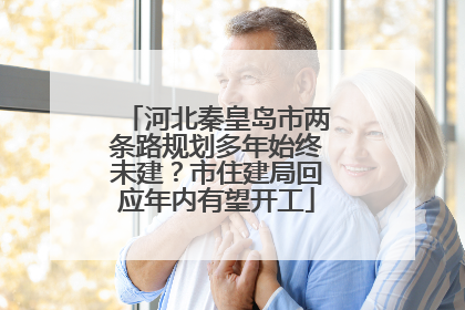 河北秦皇岛市两条路规划多年始终未建？市住建局回应年内有望开工