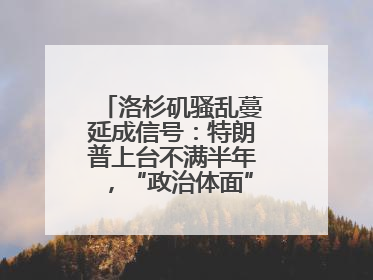 洛杉矶骚乱蔓延成信号：特朗普上台不满半年，“政治体面”似被弃为敝履