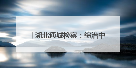 湖北通城检察：综治中心里的“法治前哨”