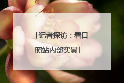 记者探访：看日照站内部实景