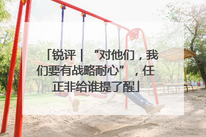 锐评｜“对他们，我们要有战略耐心”，任正非给谁提了醒