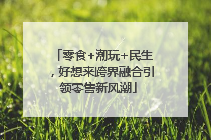零食+潮玩+民生，好想来跨界融合引领零售新风潮