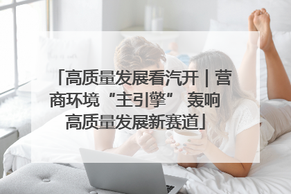 高质量发展看汽开｜营商环境“主引擎” 轰响高质量发展新赛道