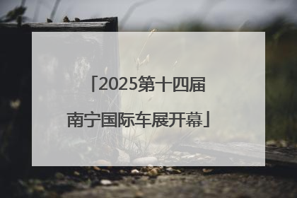 2025第十四届南宁国际车展开幕